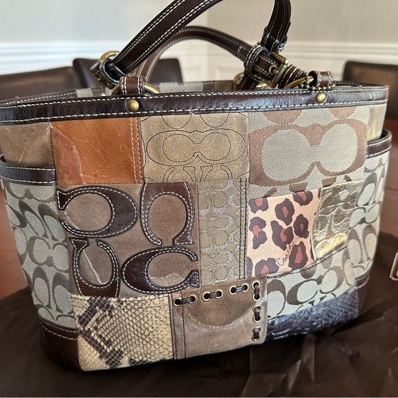Coach Bags Coach Patchwork Tote Poshmark
